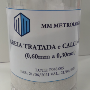 Areia Purificada e Calcinada